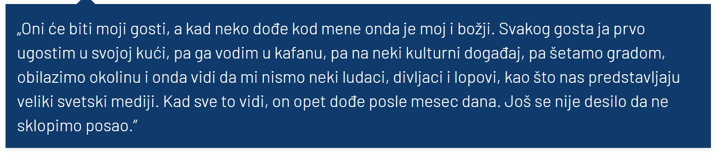 Istinomer, Predsednik SO Jagodina o dovođenju investitora u taj grad. (Politika, 22. 8. 2014. godine)