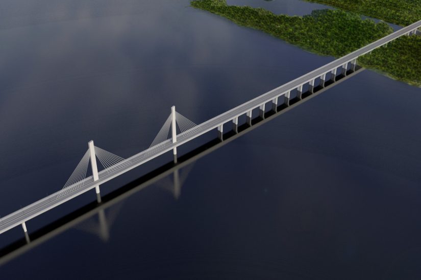 Izgled novog mosta na Adi Huji