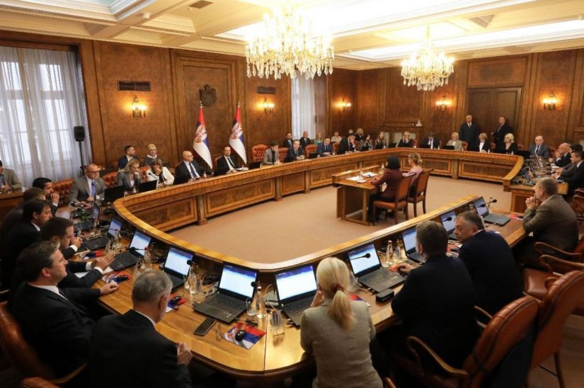 Sednica Vlade Srbije, ministri u Vladi