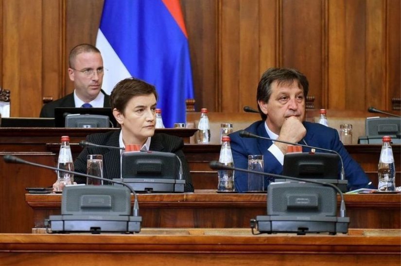 Ana Brnabić i Bratislav Gašić