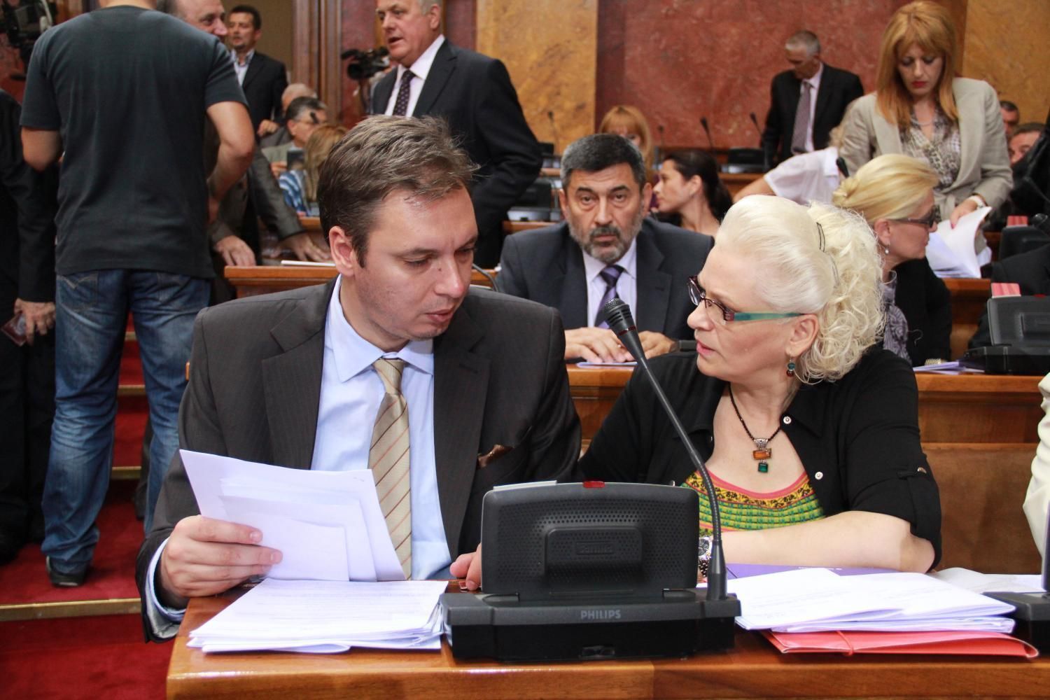 Jorgovanka Tabaković, Aleksandar Vučić