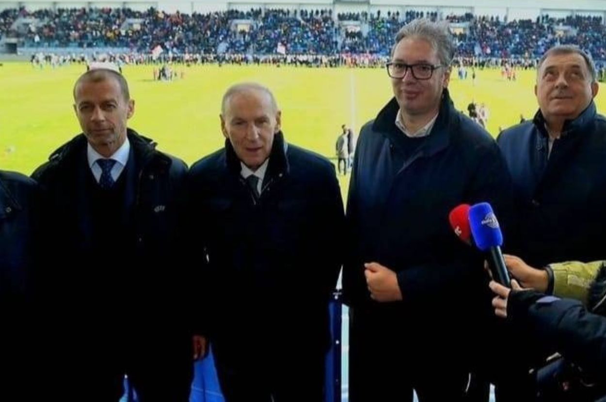 Aleksandar Vučić u obilasku novoizgrađenog stadiona "Kraljevica" u Zaječaru