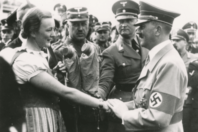 Hitler za ženom koja nije baba fon der Lajen