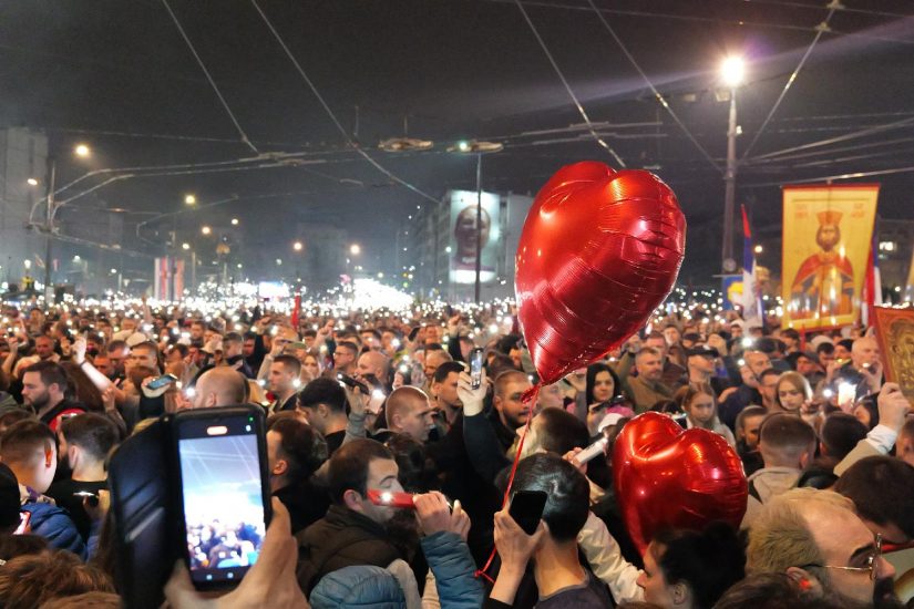 Protest u Beogradu, 15. mart 2025. Foto: FoNet/Milica Vučković